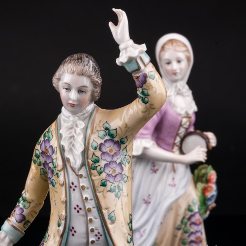 Танцующая пара, Sitzendorf, Германия