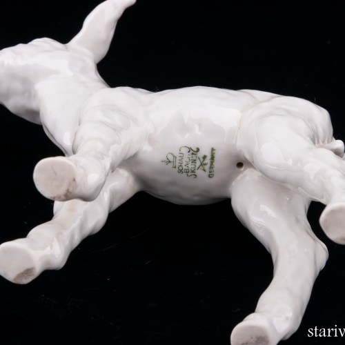 Фигурка из фарфора Ослик, Schaubach Kunst, Германия, 1953-62 гг.