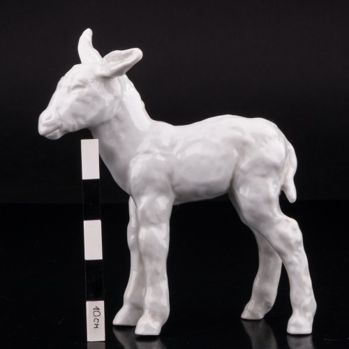 Фигурка из фарфора Ослик, Schaubach Kunst, Германия, 1953-62 гг.