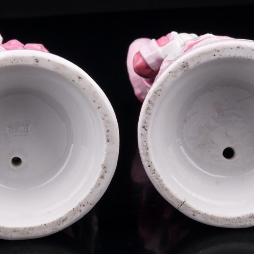 Пара детей в розовом, Франция, кон. 19 в