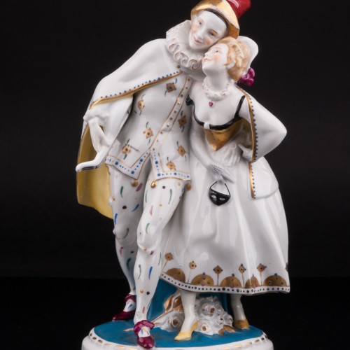 Арлекин и Коломбина, Hertwig & Co, Германия, 1920-30 гг