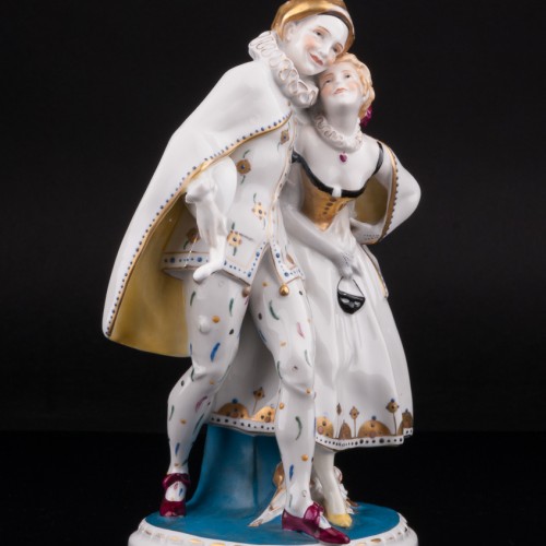 Арлекин и Коломбина, Hertwig & Co, Германия, 1920-30 гг