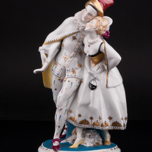 Арлекин и Коломбина, Hertwig & Co, Германия, 1920-30 гг