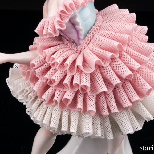 Танцовщица с кастаньетами, кружевная, Sitzendorf, Германия, вт. пол. 20 в