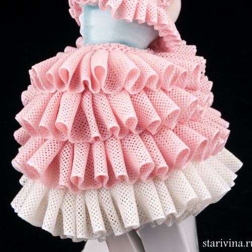 Танцовщица с кастаньетами, кружевная, Sitzendorf, Германия, вт. пол. 20 в