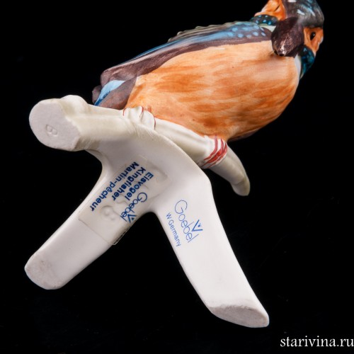 Зимородок, миниатюра, Goebel, Германия, до 1990 г