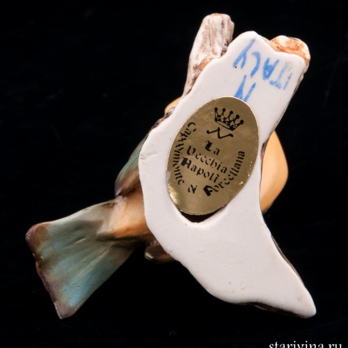 Поползень, миниатюра, Capodimonte, Италия