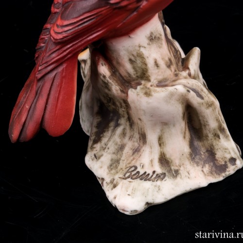 Кардинал, миниатюра, Capodimonte, Италия