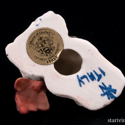 Кардинал, миниатюра, Capodimonte, Италия