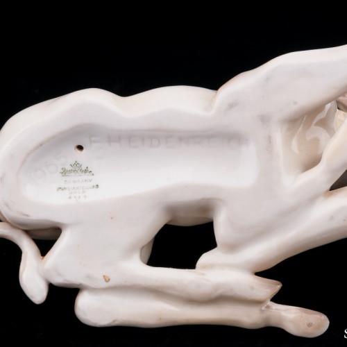 Статуэтка из фарфора Лежащий ослик, Rosenthal, Германия, 1930-50 гг.