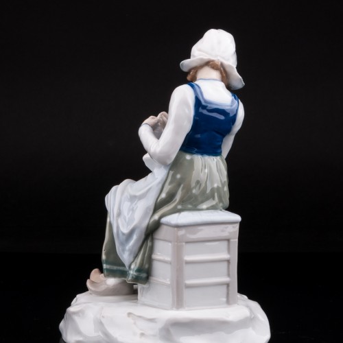 Мама с дочкой, Karl Ens, Германия, кон. 19 - нач. 20 вв