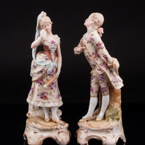 Пара на раздельных постаментах, Германия, кон. 19 в