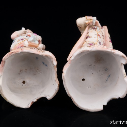 Пара на раздельных постаментах, Германия, кон. 19 в