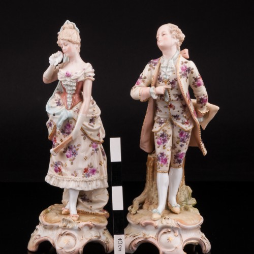 Пара на раздельных постаментах, Германия, кон. 19 в