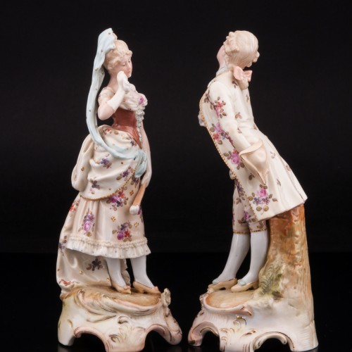 Пара на раздельных постаментах, Германия, кон. 19 в