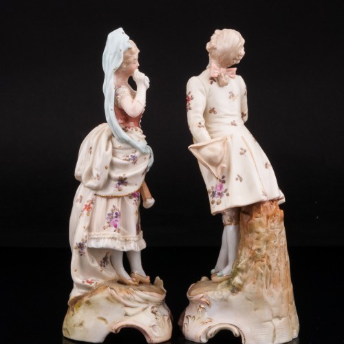 Пара на раздельных постаментах, Германия, кон. 19 в