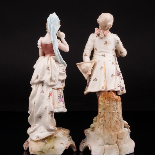 Пара на раздельных постаментах, Германия, кон. 19 в