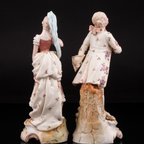 Пара на раздельных постаментах, Германия, кон. 19 в