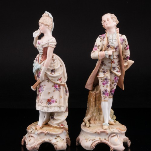 Пара на раздельных постаментах, Германия, кон. 19 в