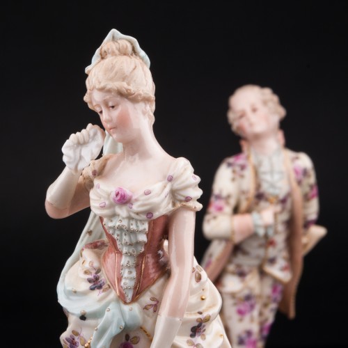 Пара на раздельных постаментах, Германия, кон. 19 в