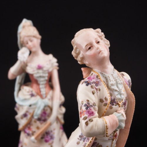 Пара на раздельных постаментах, Германия, кон. 19 в