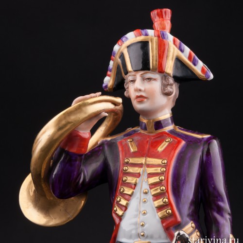 Трубач, Capodimonte, Италия, вт. пол. 20 в