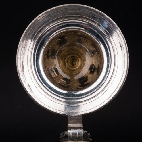 Стеклянная пивная кружка, 1/2 л, Германия, 1887 г