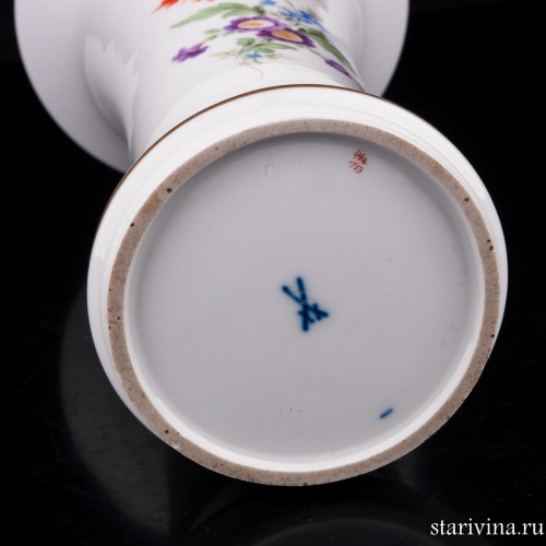 Ваза Цветы, Meissen, Германия, 1951 г