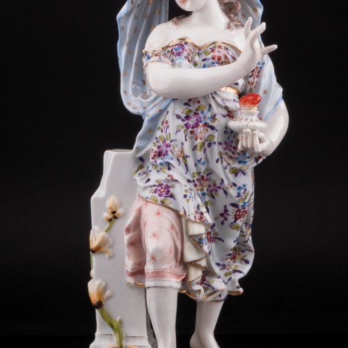 Девушка с масляной лампой, Англия, кон. 19 в