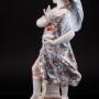 Девушка с масляной лампой, Англия, кон. 19 в