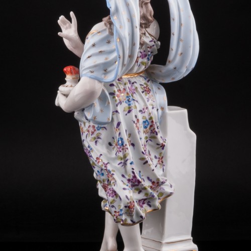 Девушка с масляной лампой, Англия, кон. 19 в