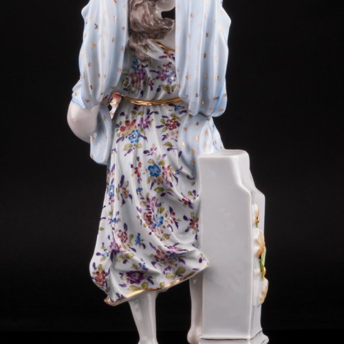 Девушка с масляной лампой, Англия, кон. 19 в