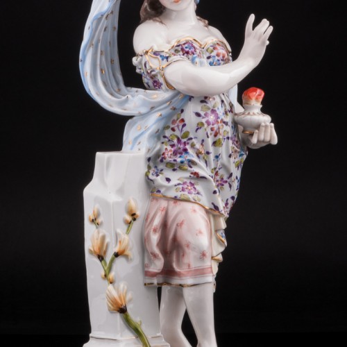 Девушка с масляной лампой, Англия, кон. 19 в