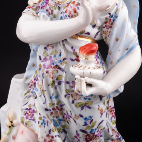 Девушка с масляной лампой, Англия, кон. 19 в