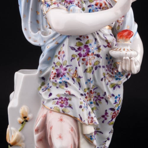 Девушка с масляной лампой, Англия, кон. 19 в