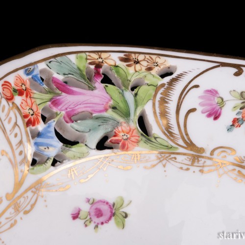 Ваза Корзинка, Carl Thieme, Германия, нач. 20 в