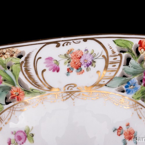 Ваза Корзинка, Carl Thieme, Германия, нач. 20 в