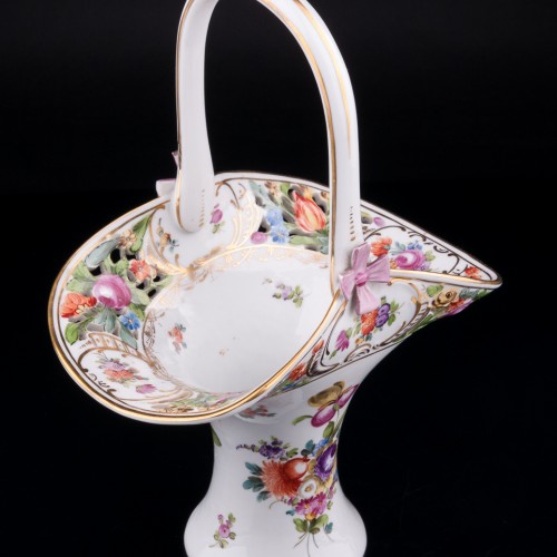 Ваза Корзинка, Carl Thieme, Германия, нач. 20 в