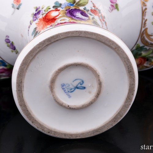 Ваза Корзинка, Carl Thieme, Германия, нач. 20 в