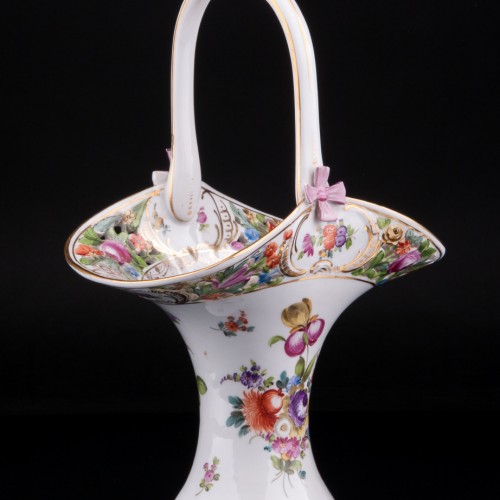 Ваза Корзинка, Carl Thieme, Германия, нач. 20 в