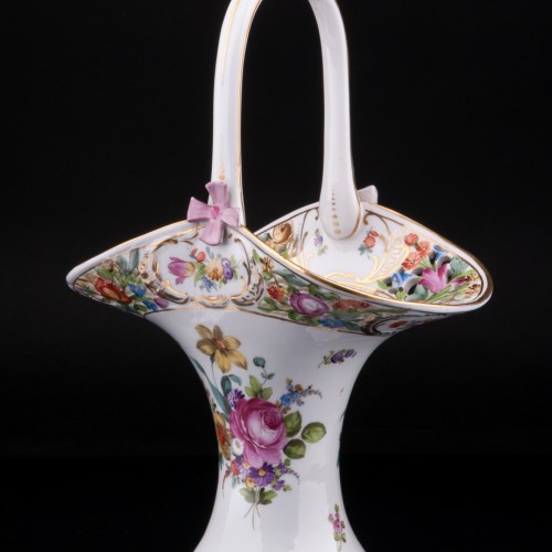 Ваза Корзинка, Carl Thieme, Германия, нач. 20 в