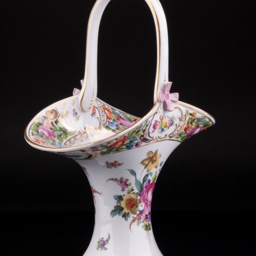 Ваза Корзинка, Carl Thieme, Германия, нач. 20 в