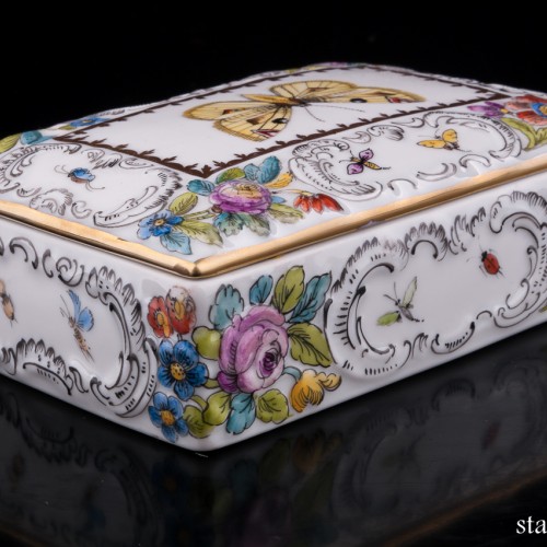 Шкатулка Бабочка, Carl Thieme, Германия, сер. 20 в