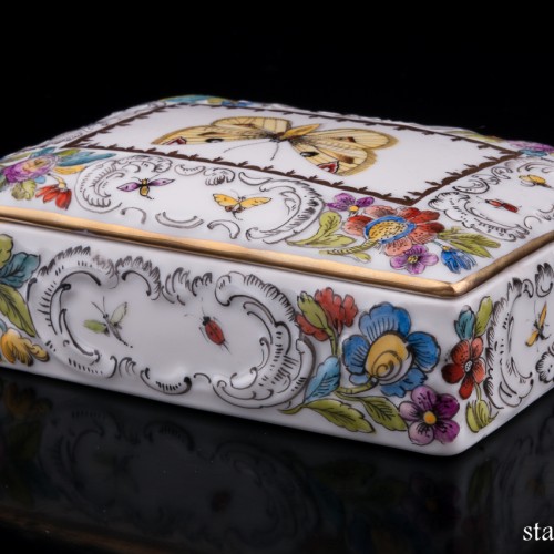 Шкатулка Бабочка, Carl Thieme, Германия, сер. 20 в