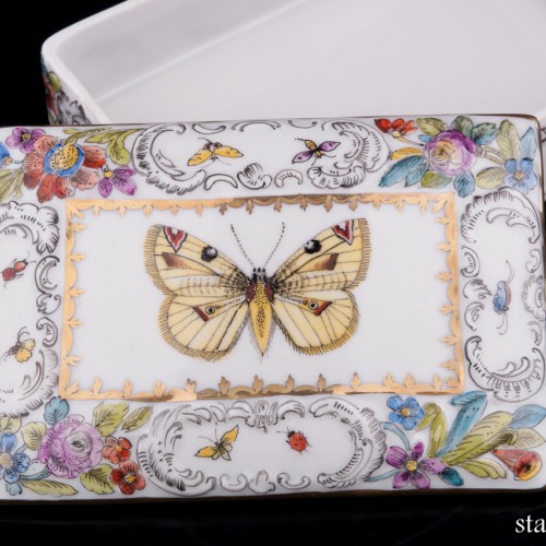 Шкатулка Бабочка, Carl Thieme, Германия, сер. 20 в