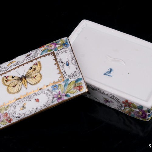 Шкатулка Бабочка, Carl Thieme, Германия, сер. 20 в