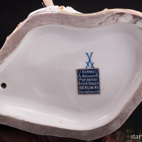 Пара под деревом, Meissen, Германия, вт. пол. 19 в