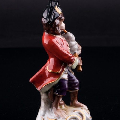 Обезьяна с волынкой, Volkstedt, Германия, до 1935 г