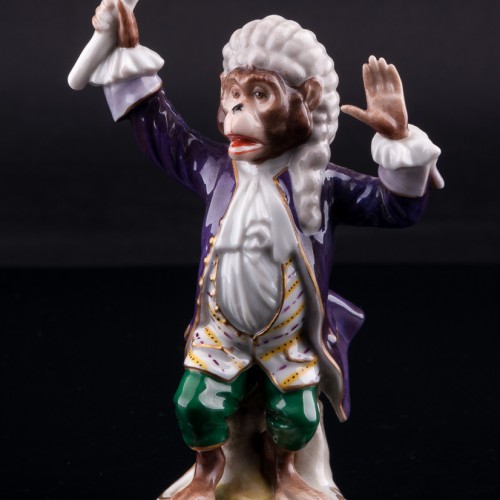 Обезьяна-дирижер, Volkstedt, Германия, до 1935 г