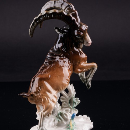 Горный козёл с ящерицей, Karl Ens, Германия, 1950 гг